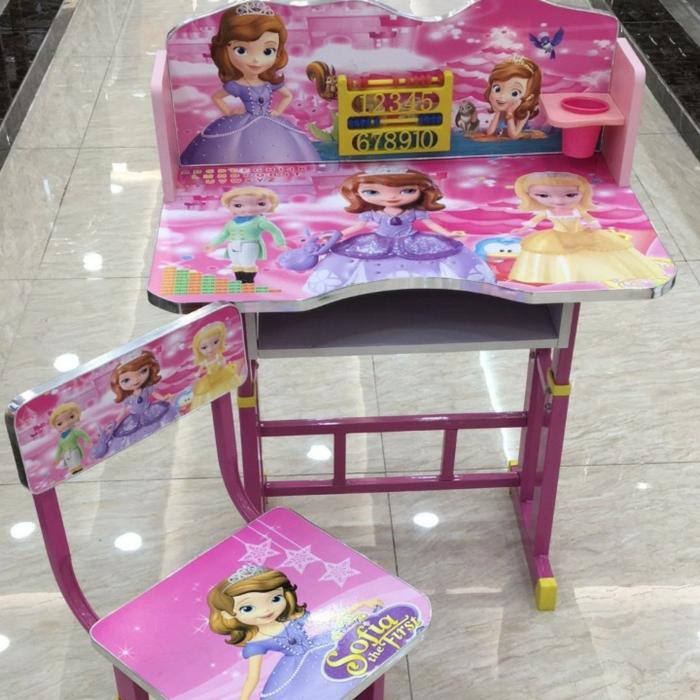 Gambar meja belajar anak - sofia dari Suksesperabot undefined Tokopedia