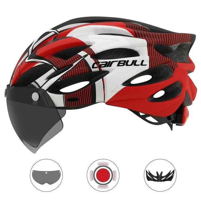 Gambar Helm Cairbull CB-26 Helm Sepeda Allroad- sepeda balap - Merah dari Fittobike undefined Tokopedia