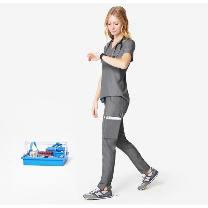 Jual Yola Skinny scrub pants Graphite 