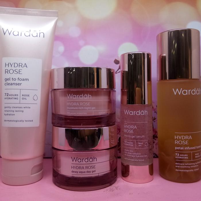 wardah hydra rose moisturizer