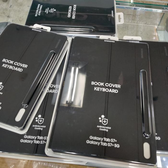 Gambar samsung book cover keyboard tab s7 plus Original 100% dari Rizki shop86 undefined Tokopedia