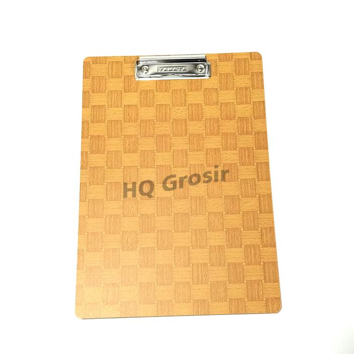 Gambar ClipBoard/Papan Dada/Papan Ujian/Papan Jalan Triplek ukuran Folio dari HQ Stationary and Packaging undefined Tokopedia
