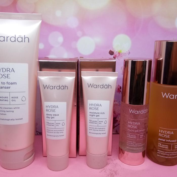 wardah hydra rose moisturizer