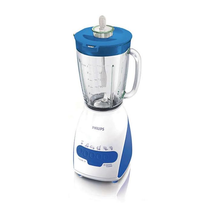 Gambar Philips Blender Gelas Plastik 2L HR2115 - Biru dari Home Electro undefined Tokopedia