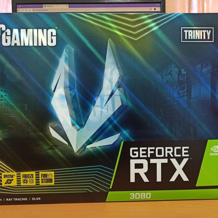 Zotac Gaming Geforce RTX 3080 Trinity 10GB DDR6 320 BIT di Tf Com  Tokopedia
