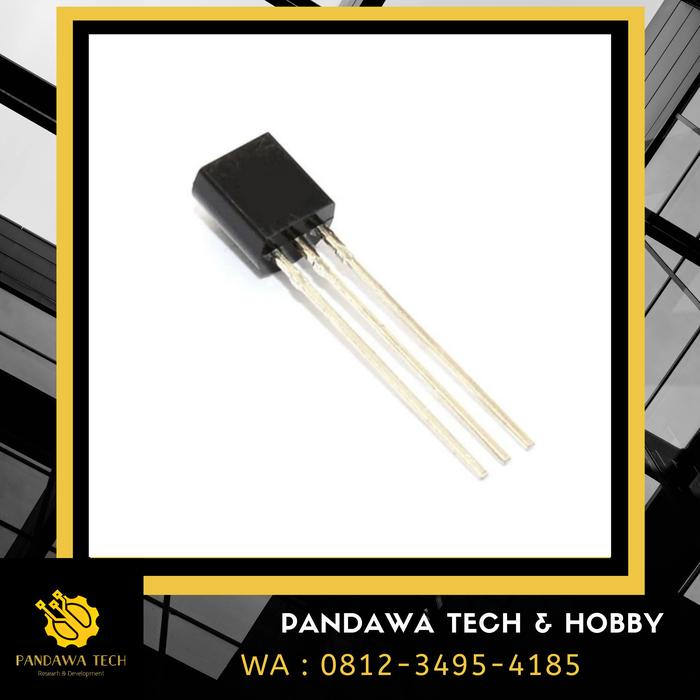 Gambar Transistor 2N3904 0.2A 60V NPN TO-92 dari Pandawa-eletech undefined Tokopedia