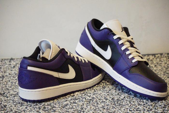 Jual Air Jordan Low Court Purple Us 43 Kota