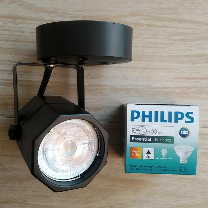 3w Led Downlight Warm White Lampu Sorot Plafon Kuning 3x1w Spot Light Shopee Indonesia