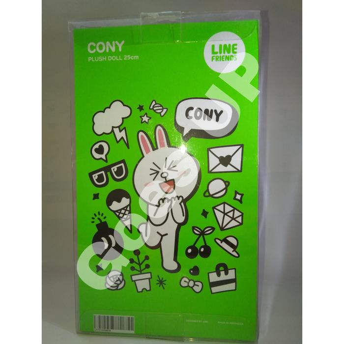 Jual Boneka Brown Cony Line Friends Original Plush Doll 25cm