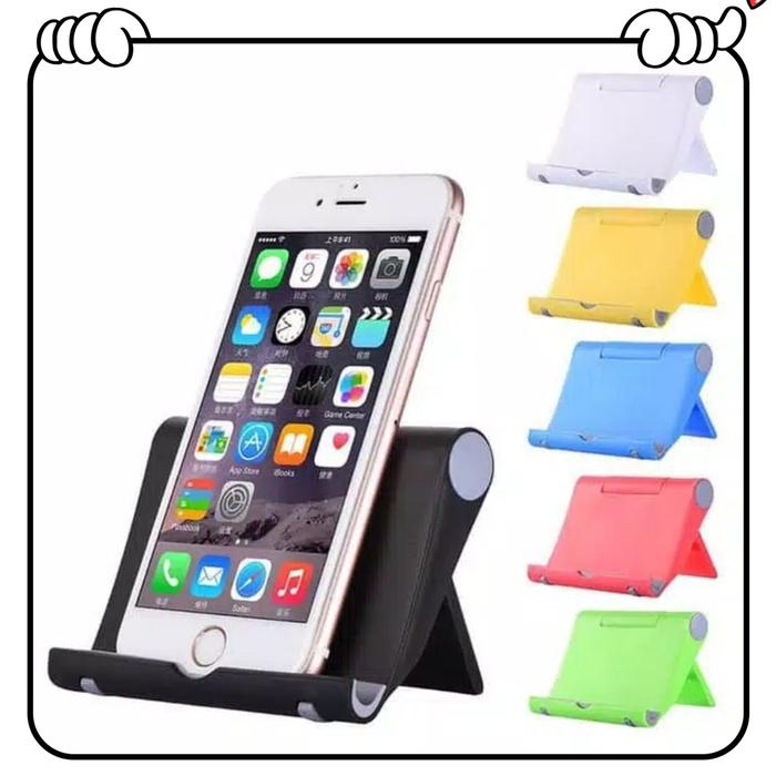 Gambar Universal Desk Phone Holder Stand Flexible Folding Mobile Phone Holder dari TutuMart undefined Tokopedia