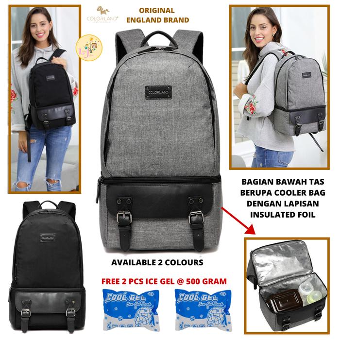 Gambar Diaper Bag ORIGINAL ENGLAND BRAND with Cooler Bag Backpack Tas Bayi dari Little Joyce Shop undefined Tokopedia