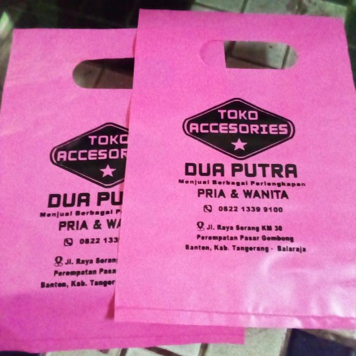 Gambar Plastik plus sablon nama toko 20x30 isi 100pcs dari The KingKong undefined Tokopedia