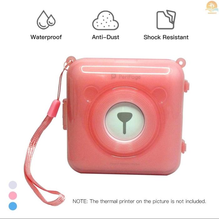 Gambar Case Cover Printer Thermal Peripage Bahan Plastik PC - Pink dari MustafaStore88 undefined Tokopedia