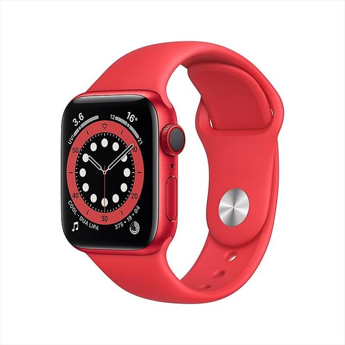 Jual Apple Watch Series 6 40mm Red Aluminum Case With Red Sport Band Jakarta Pusat Chocoapple 