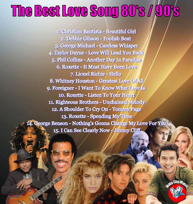80s 90s Super Hit Love Songs Mp3 Jual VCD The Best Love Song - Main Image