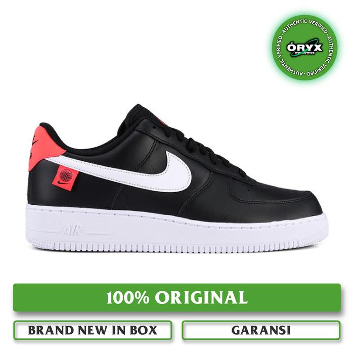 nike air force 1 low worldwide black flash crimson white