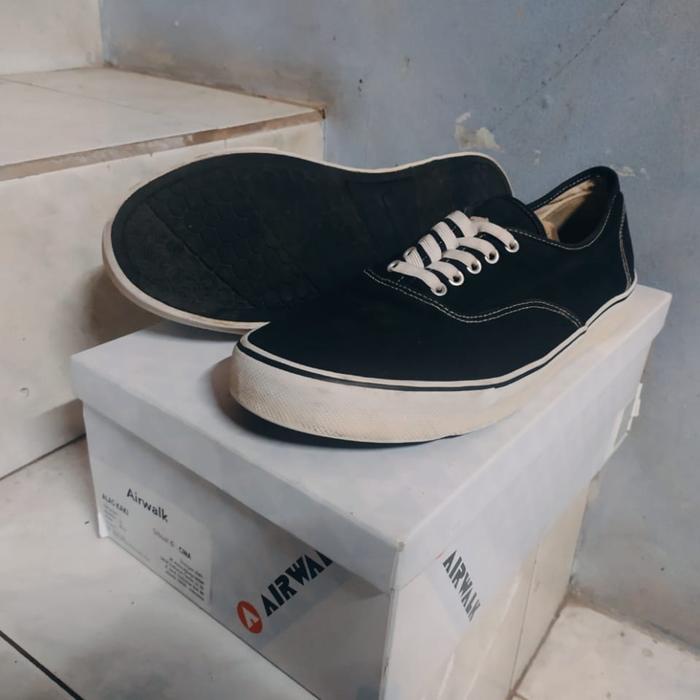 Gambar Airwalk RIO Black Size 45 dari Bayusaput undefined Tokopedia