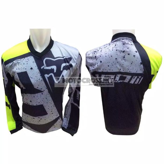 Gambar baju cross trail adventure jersey dari jersey kh undefined Tokopedia