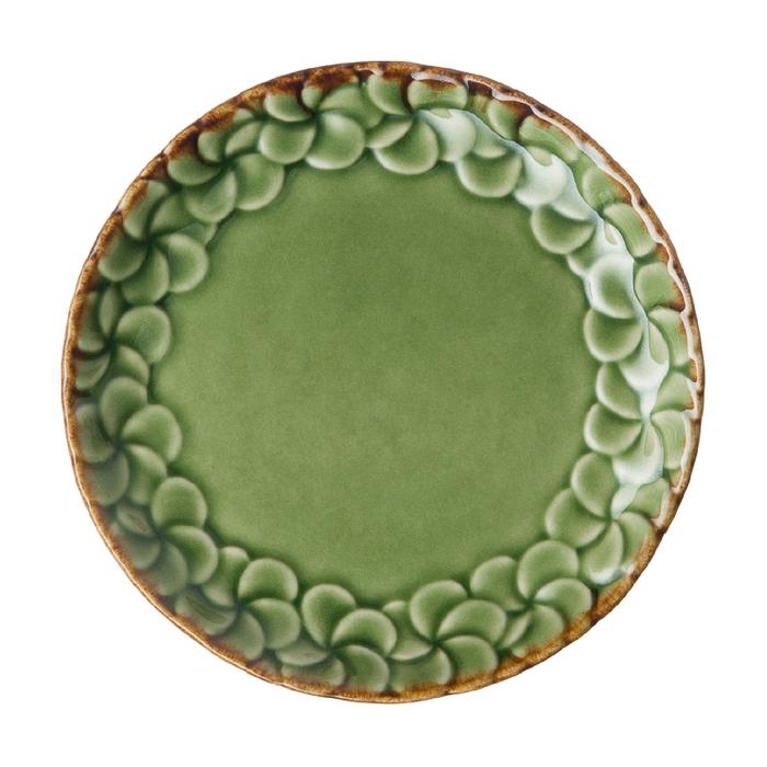 Gambar Jenggala Bread & Butter Plate Hijau/Piring Kue/Piring Saji 16 cm dari Jenggala Keramik Bali undefined Tokopedia