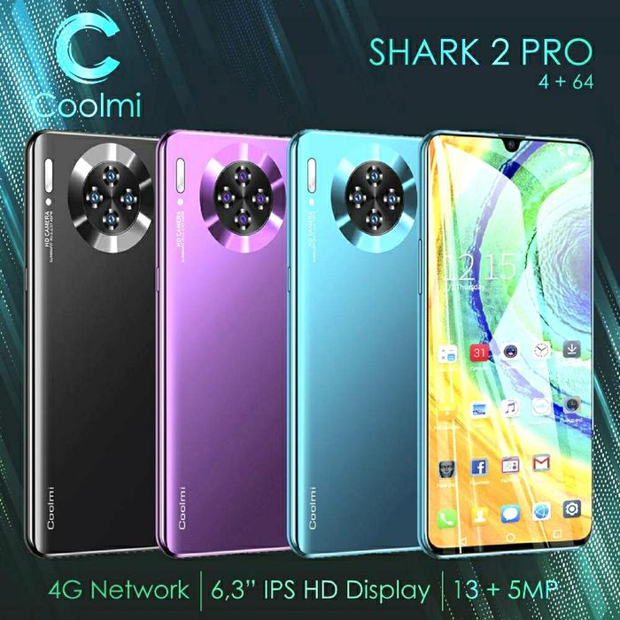 Jual Coolmi Shark 2 Pro 4g 6 3 Inch Ram 4 64 Batt Tanam Waterdrop Lcd Resmi Jakarta Pusat Prime Mobile Tokopedia