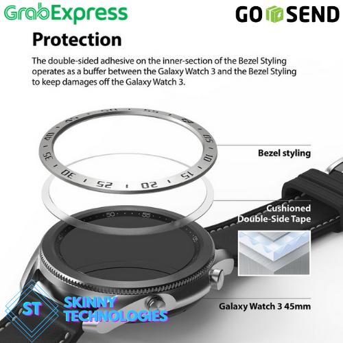 Bezel Stainless Steel Frame Ringke Samsung Galaxy Watch 41MM, 45MM GW  45MM di Skinny Technologies Tokopedia