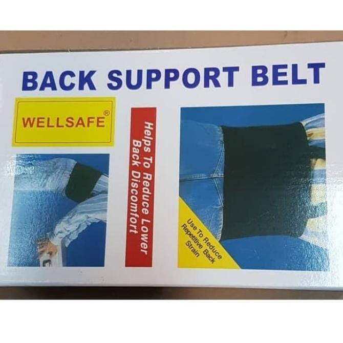 Jual BACK SUPPORT BELT WELLSAFE ORIGINAL - Jakarta Barat - Glodok ...