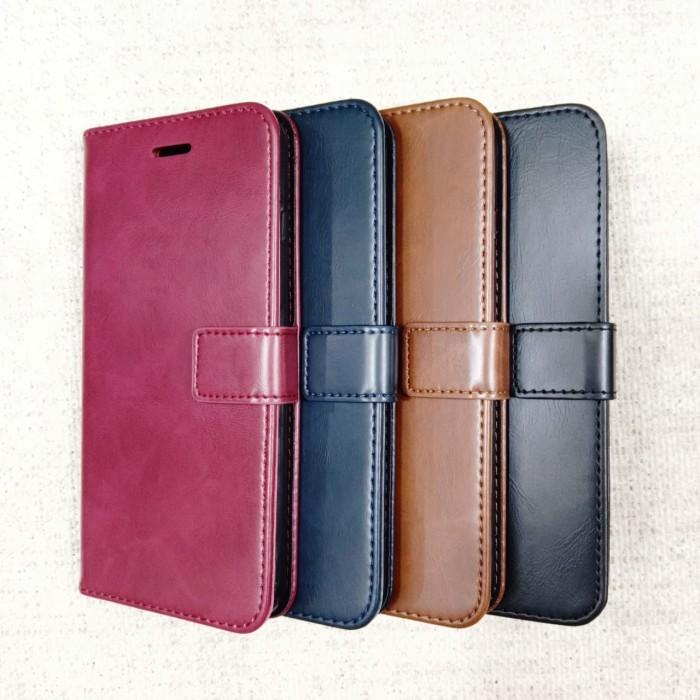 Jual SAMSUNG NOTE 20 ULTRA Leather Case Sarung Buka Tutup Dompet