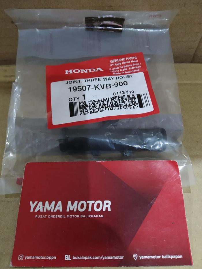 Gambar PIPA RADIATOR VARIO OLD 19507-KVB-900 ORI AHM dari Yama Motor Balikpapan undefined Tokopedia