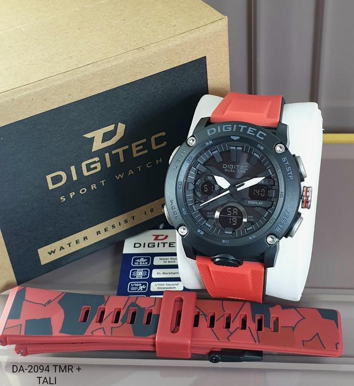 Gambar Jam Tangan Digitec Pria Rubber DA2094 DA 2094 - TMR dari GrosirGshock undefined Tokopedia