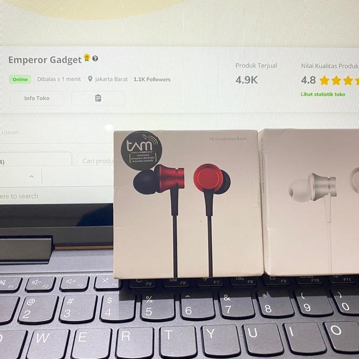 Gambar Xiaomi Mi In Ear Headphones Basic - Hitam dari Emperor Gadget undefined 3 Tokopedia