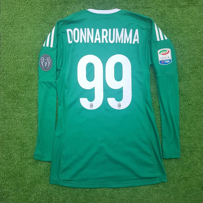 Gambar Jersey AC Milan GK 2017/18 99 DONNARUMMA Player Issue BNWT Original dari Originale Stuffs undefined Tokopedia