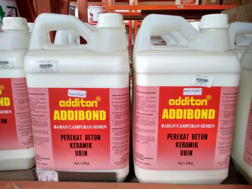 Jual ADDIBOND 5 KG / PEREKAT BETON & KERAMIK / CAIRAN PENGUAT BETON - 5 ...
