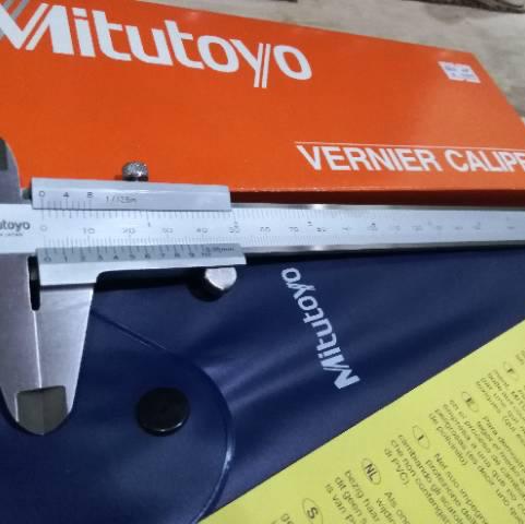 Gambar Sigmat Vernier Caliper MITUTOYO 6 Inch 150mm 0.02mm ORIGINAL - 0.05 dari Home Toools undefined Tokopedia