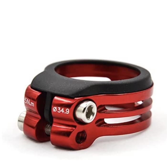 Gambar Fouriers CNC Alloy Seatpost Clamp 31.6/34.9mm dari RPY. undefined Tokopedia