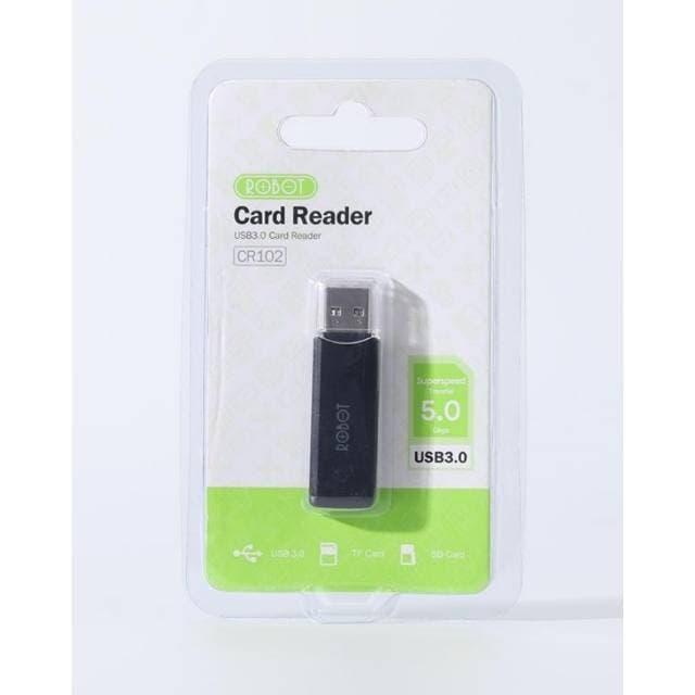Gambar CardReader Robot CR102 USb 3.0 Card Reader CR 102 dari PojokITcom Pusat IT Comp undefined Tokopedia