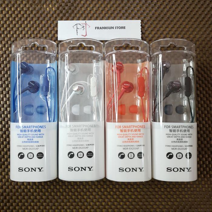 Jual SONY MDR-EX255AP Bass In-Ear 