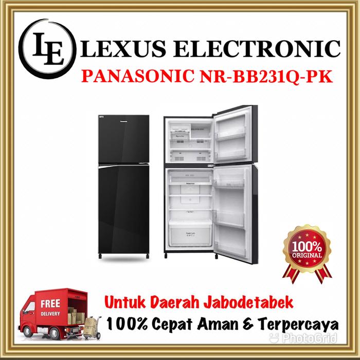 Gambar PANASONIC KULKAS 2 PINTU INVERTER | NR-BB231Q-PK | BB231Q-PK|PRIME dari lexus elektronik mall undefined Tokopedia