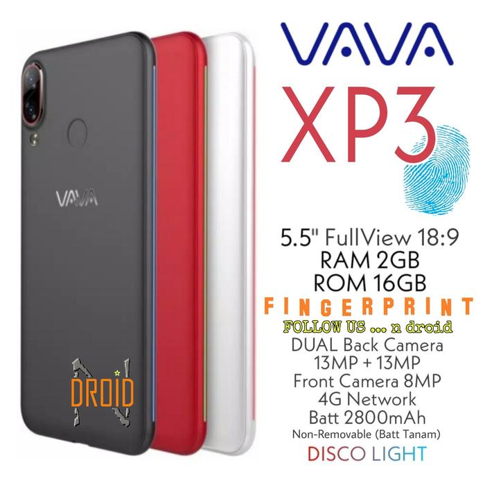 Jual Vava Xp3 4g Ram 2gb Rom 16gb Hp Vava Xp3 Hp Android Murah Black Jakarta Barat N Droid Tokopedia