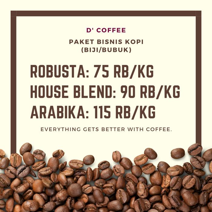Gambar Paket Bisnis Kopi - Robusta dari DCoffee Shop undefined Tokopedia