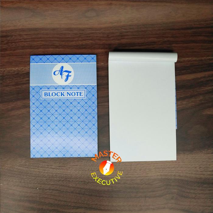 Gambar [Pak - 10 Buku] AF Blocknote Kecil Garis / Polos - Notes Notepad - polos dari Master Executive Shop undefined Tokopedia