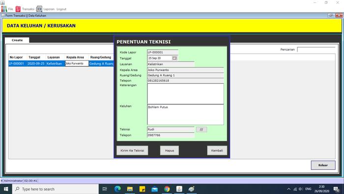 Jual Source Code Aplikasi Pemeliharaan ( Gedung / Lainnya ) Java ...