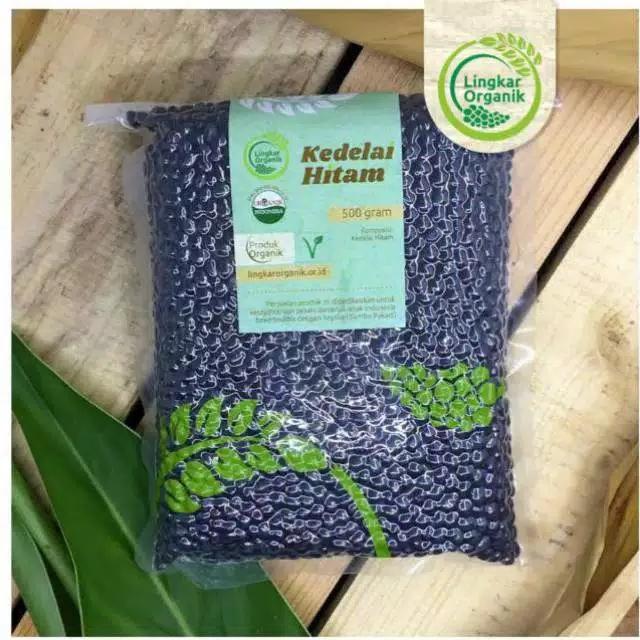 Gambar Kacang Kedelai Hitam Organik Kemasan 500gr - Hitam dari RadimBabyShop undefined Tokopedia