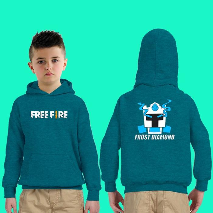Gambar JAKET HOODIE ANAK LAKI-LAKI FREE FIRE FROST DIAMOND KEREN DAN MURAH - Tosca, M dari NAJIHALAKU undefined Tokopedia