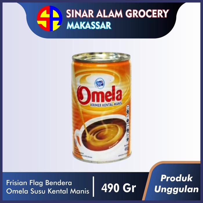 Gambar Frisian Flag Bendera Omela Susu Kental Manis [490 g] dari Sinar Alam Grocery undefined Tokopedia