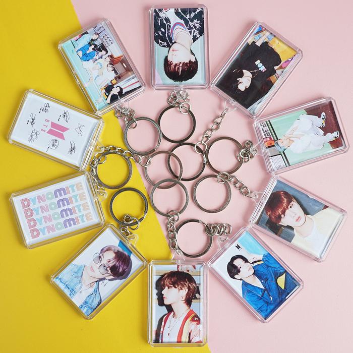 Gambar Gantungan Kunci Kotak BTS Dynamite versi 2 - Merchandise KPOP Ganci - JHope v2 dari Assa Kpop undefined Tokopedia
