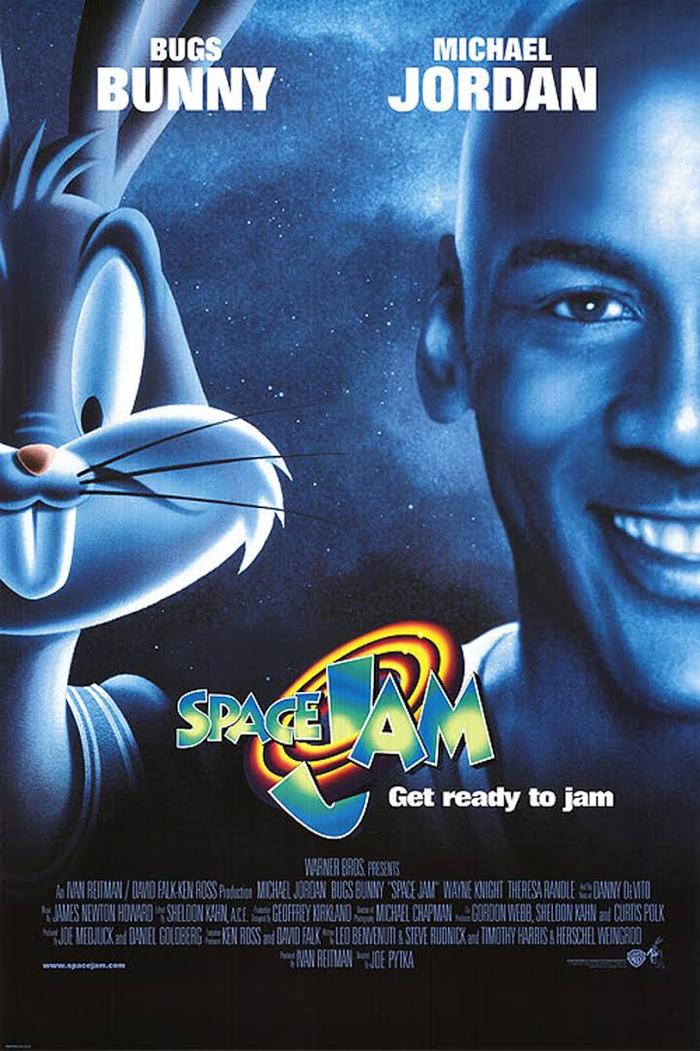 michael jordan space jam poster