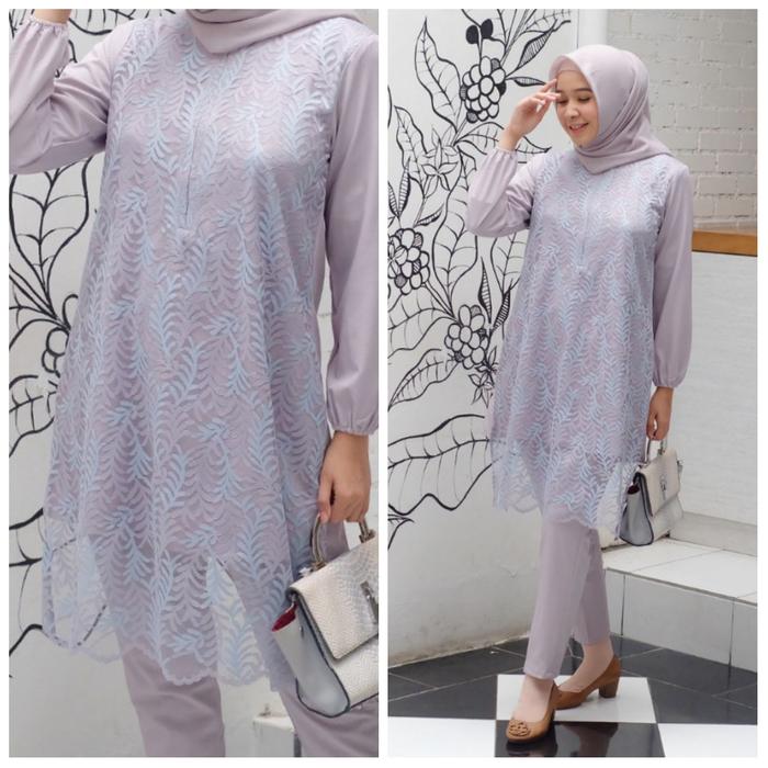 Gambar [REAL PICTURE] KEYLIE SIGNATURE SET TORY BURCH TANAH ABANG PGMTA - GREY dari FaVia Shop undefined Tokopedia