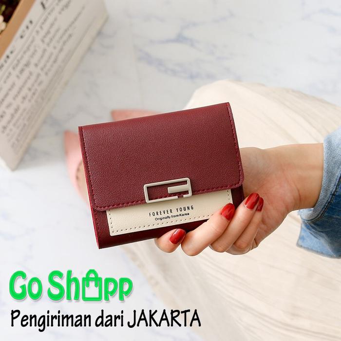 Gambar Dompet Forever Young Terbaru - Dompet Lipat Wanita Import Murah [PD10] - Maroon dari GO SHOPP undefined Tokopedia