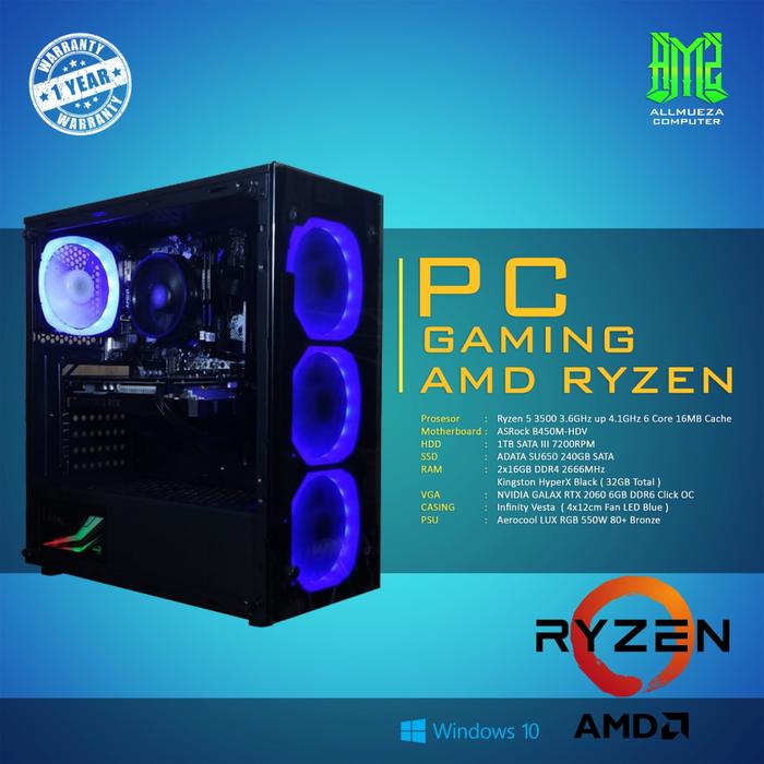 PALIT GeForce RTX2060 Super ryzen5 3500