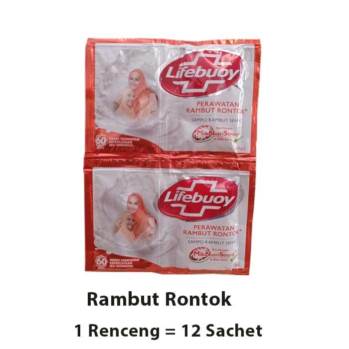 Gambar LIFEBUOY SHAMPO SACHET 1 RENCENG 12 SACHET - Merah dari Sheji undefined 5 Tokopedia